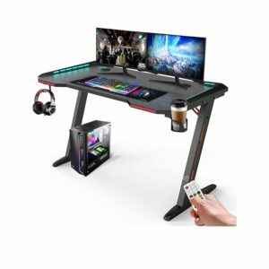 میز گیمینگ ROYAL POLAR با نور RGB کنترل از راه دور | خرید از آمازون | روز مارکت