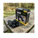 جزئیات لنز و بدنه دوربین دوچشمی Bushnell Insta Focus